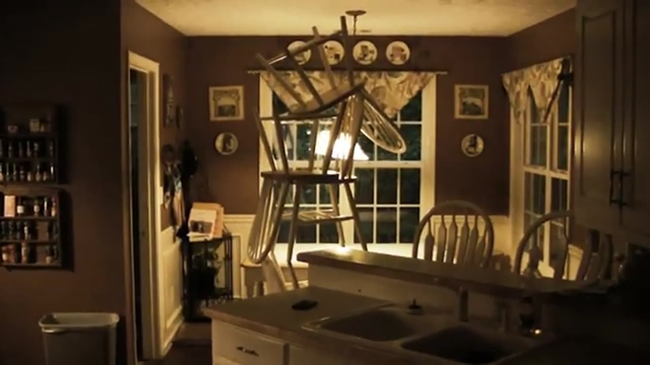 Poltergeist activity caught on camera