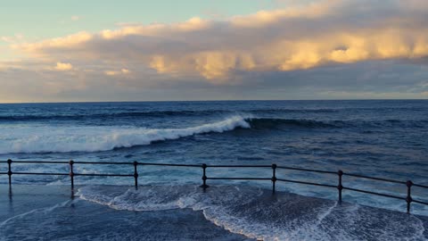 Can you hear the sound of the waves?