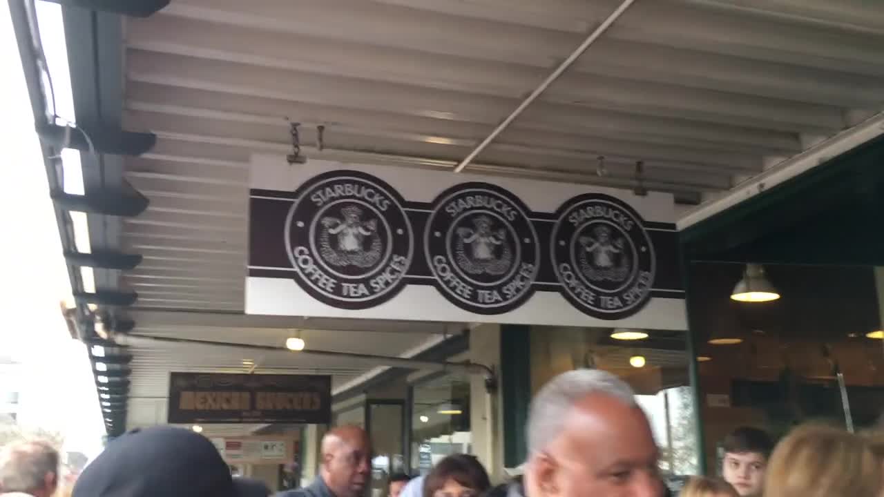 Historic Starbucks original store location