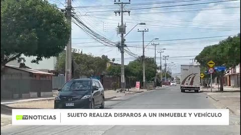 SUJETO REALIZA DISPAROS Y SE DA A LA FUGA EN LA COMUNA DE OVALLE