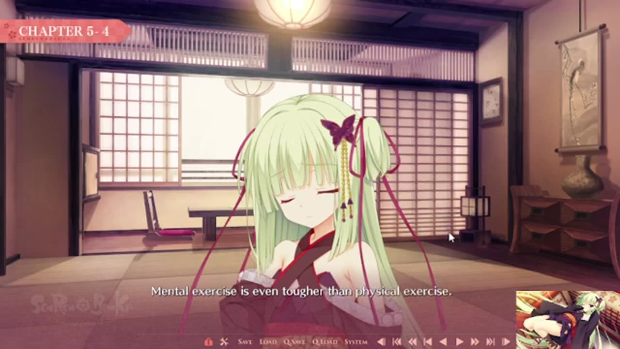 Our Ghosty Finally took the D n wants more I think ! _#52_Seren_Banka_[Murasame's Route]