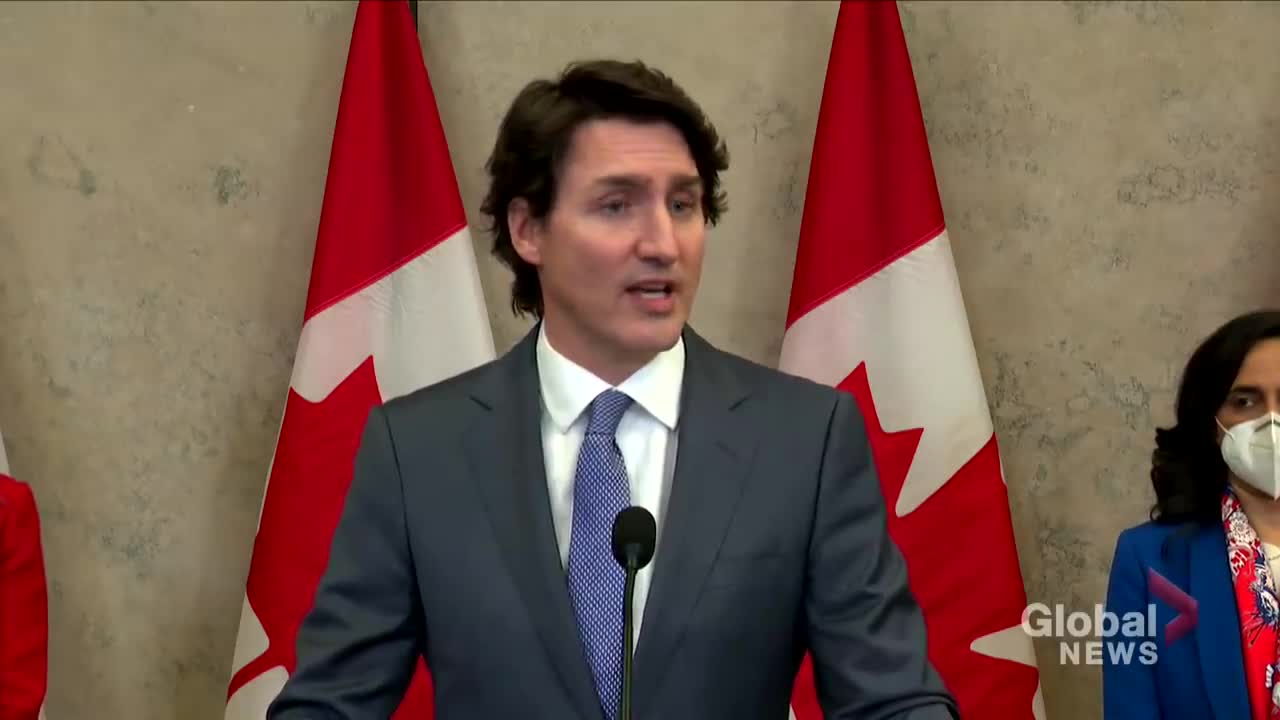 Trudeau says "fringe minority" in trucker convoy with "unacceptable views" don't represent Canadians