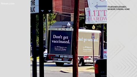 SOUTH CAROLINA 🇺🇸 Messaggi delle agenzie funebri Non vaccinarti