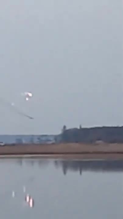 Russian jet shot down by the Ukrainian Jet