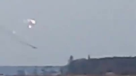 Russian jet shot down by the Ukrainian Jet