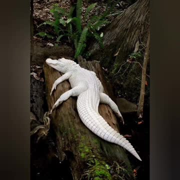 Beautiful albino animals
