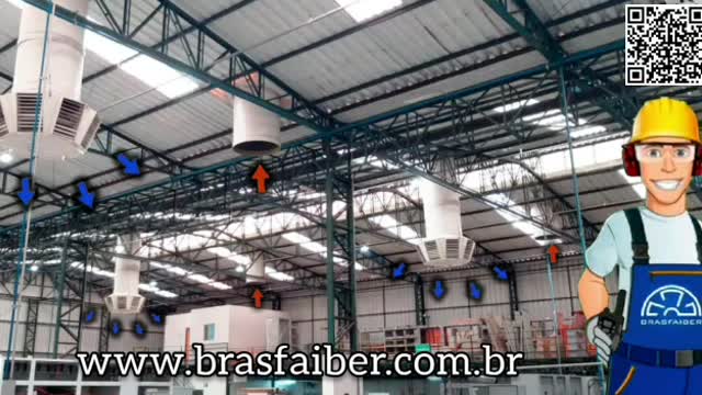 Ventilação Industrial | Brasfaiber Brasil