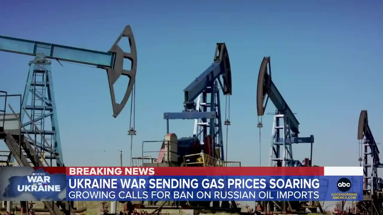 Growing calls for ban on oil imports from Russia l GMA