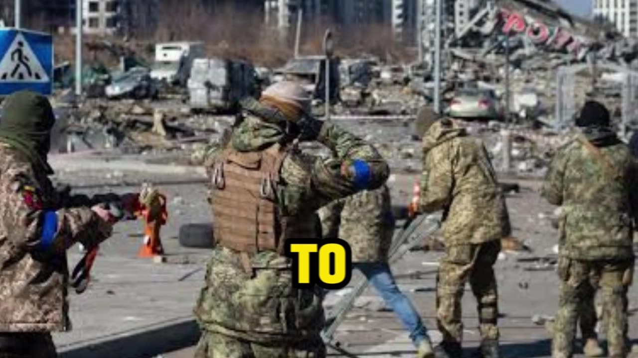 Ukrainian Soldier Destroyed Bridge