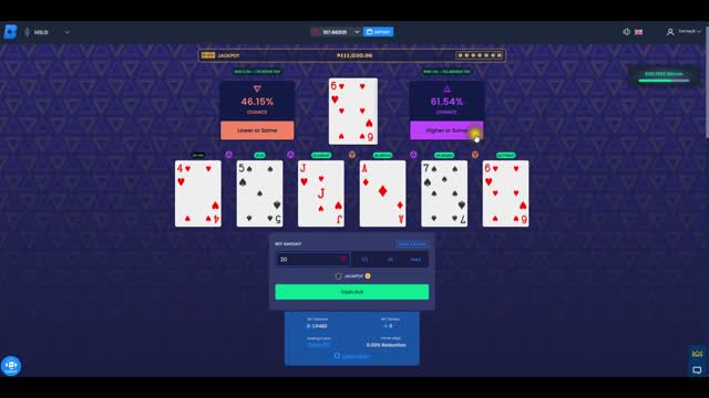 8 Card Flips On Earn Bet Decentralized Card Flip Game