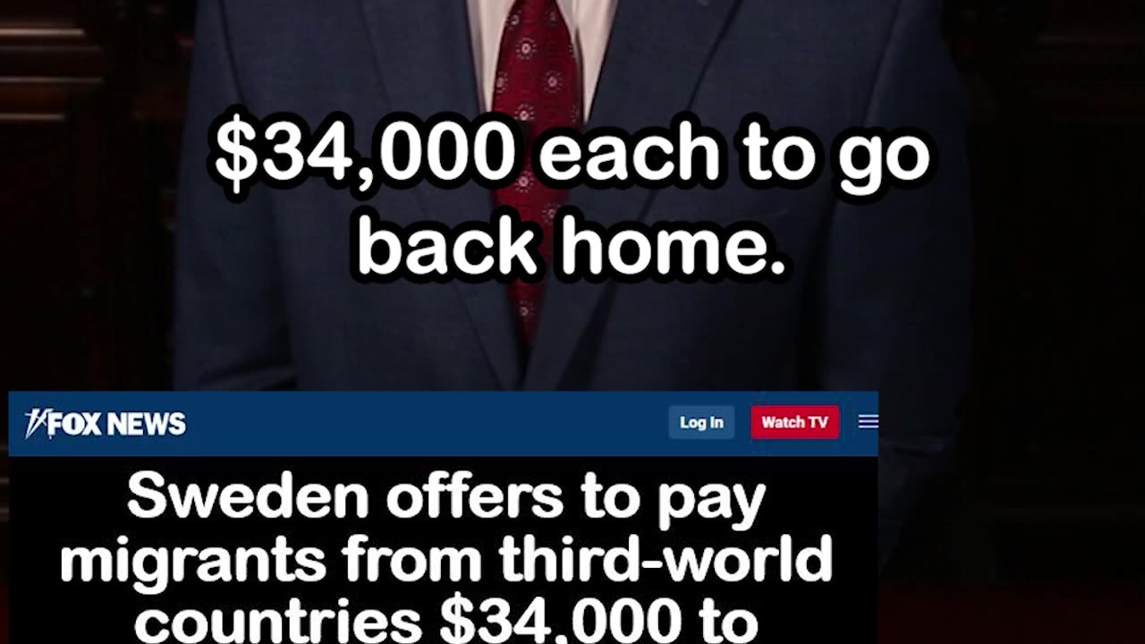 Sweden Offers to Pay Migrants from 3rd World Countries $34,000 to Leave Sweden