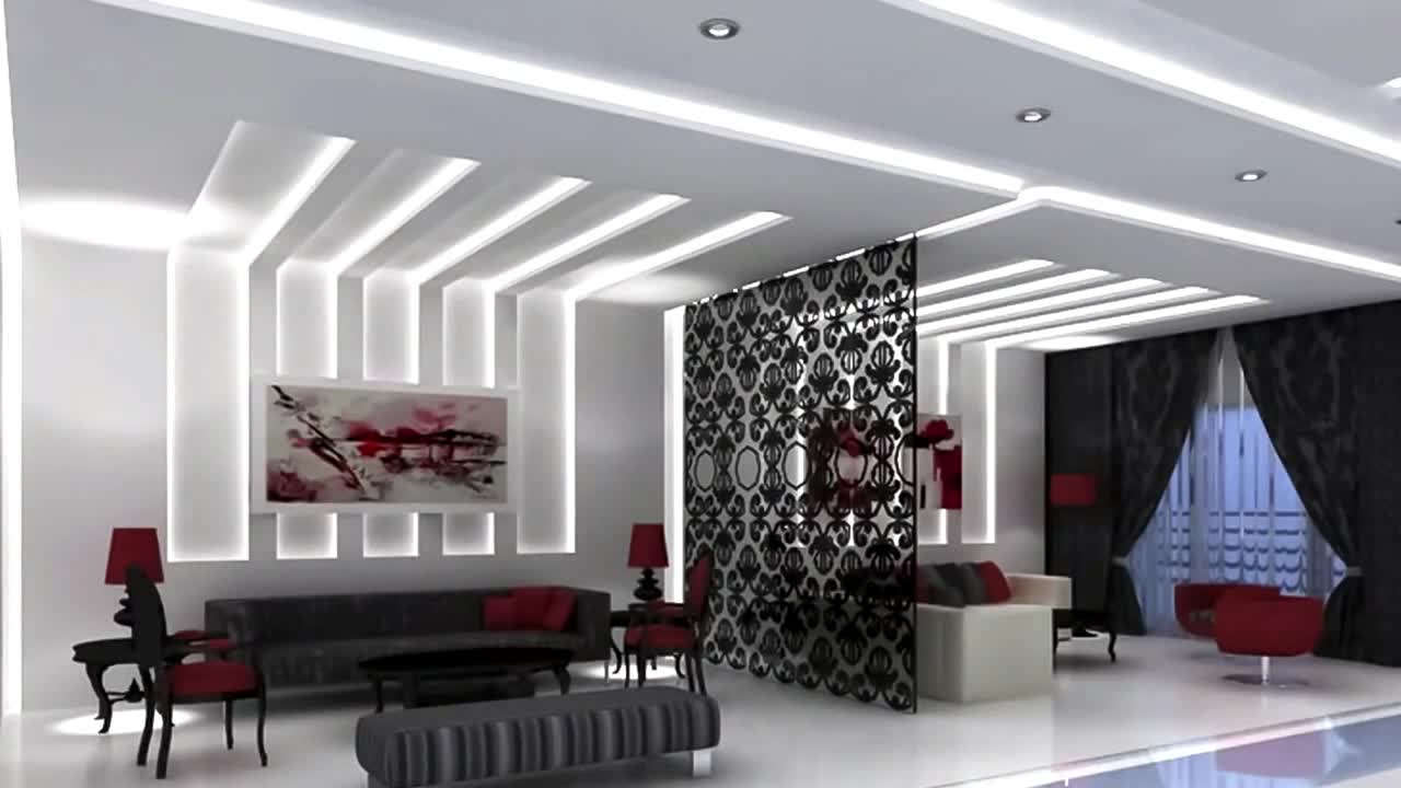 Top Design Gypsum Board‬‏ Home - Gypsum False Ceiling design - Part1