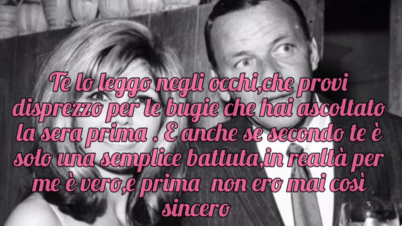 " Something Stupid"-Nancy/Frank Sinatra(1967)-traduzione in italiano