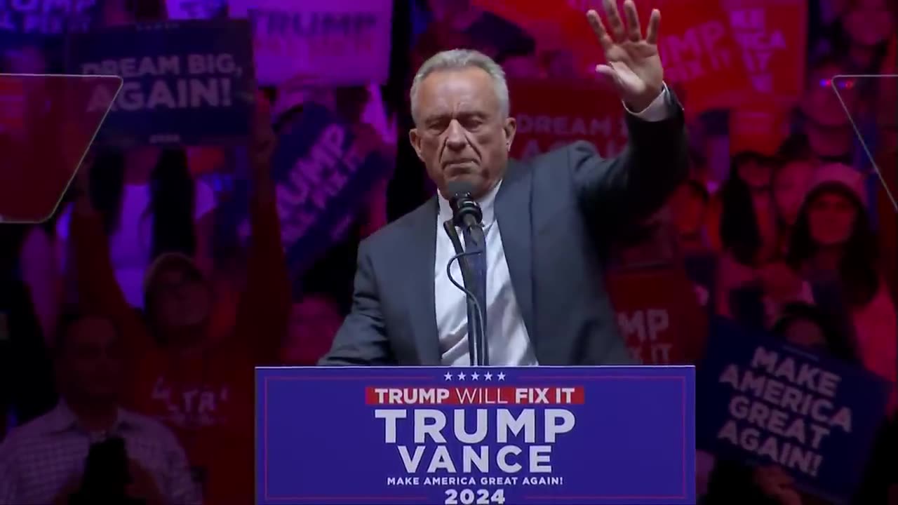 RFK Jr. at MSG Trump Rally: FULL SPEECH