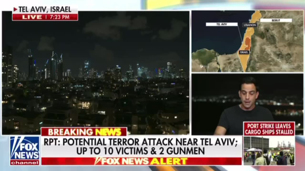 Potential terror attack near Tel Aviv up to 10 victims