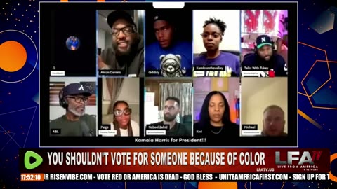 BLACKS SHOULDN’T VOTE FOR SOMEONE BECAUSE OF COLOR