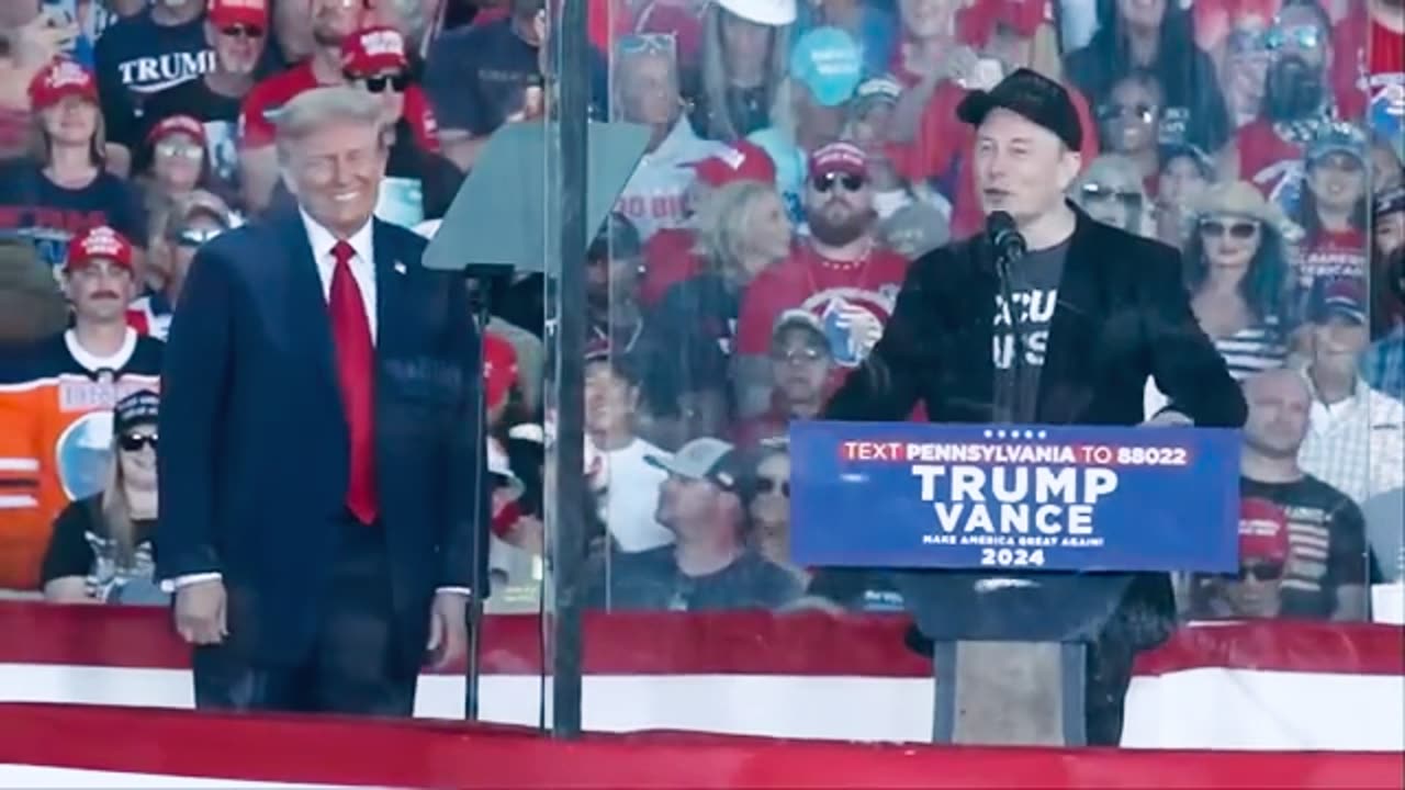 Trump Rally at Elon Musk in butler , Full Speech