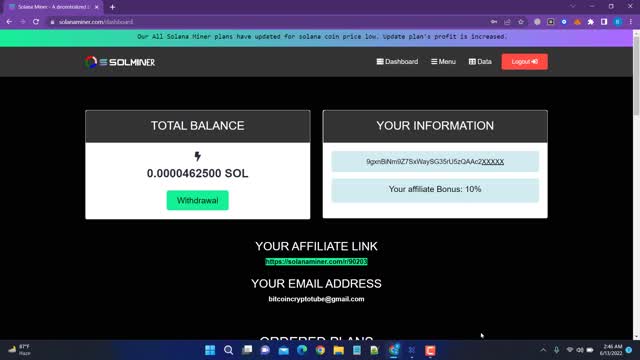 How To Mine Solana || Easily Mining Sol Coin || Bitcoin Mining || Dogecoin Mining