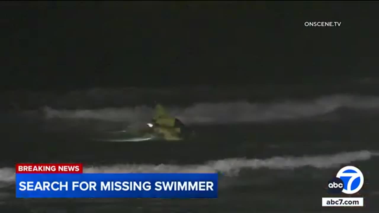 Search underway for missing teen swimmer in water off Huntington Beach | ABC7