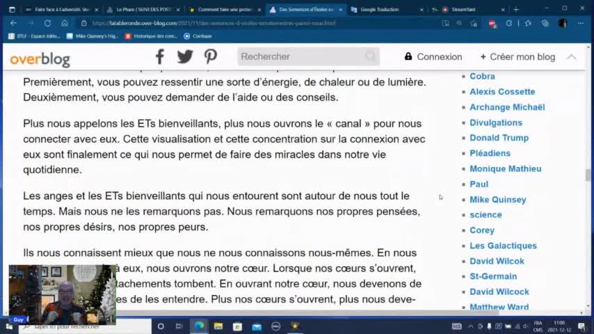 Vibrations Positives - 12 Décembre 2021