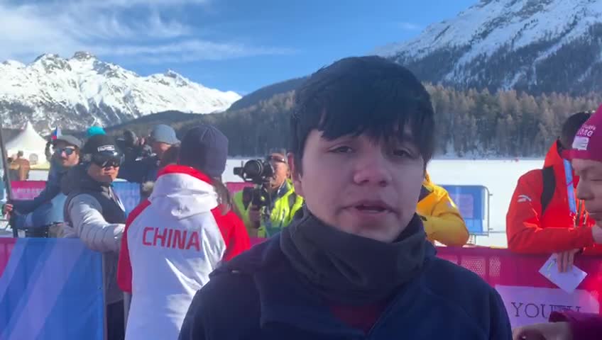 El patinador Diego Amaya, medalla de plata en los Olímpicos de Invierno de la Juventud