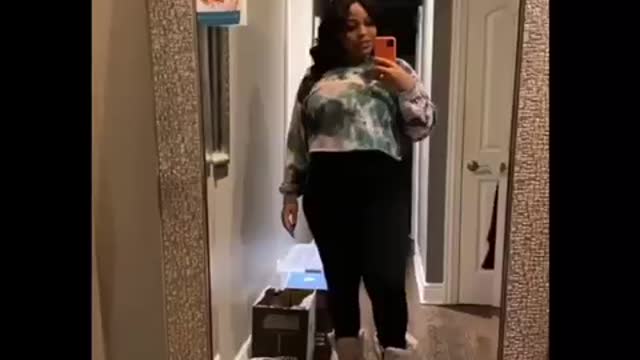Charmaine Showing Off Her Baby Bump.