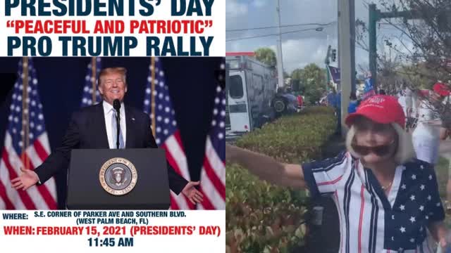 The APPRECIATION RALLY FOR THE REAL PRESIDENT