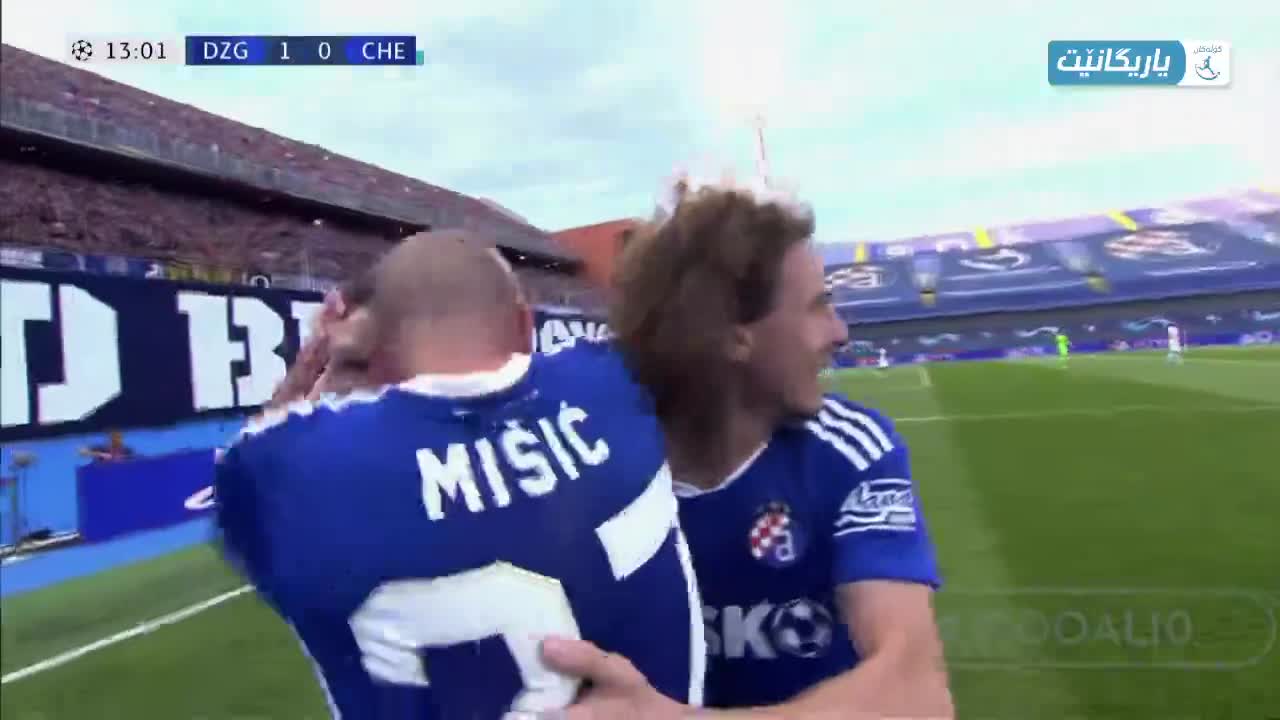 Diamond Zagreb scores against Chelsea