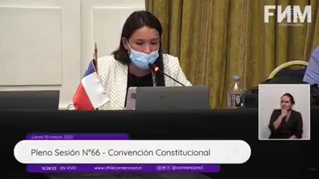 DIPUTADA CHILENA SE PRONUNCIA EN CONTRA DE AGENDA 2030.