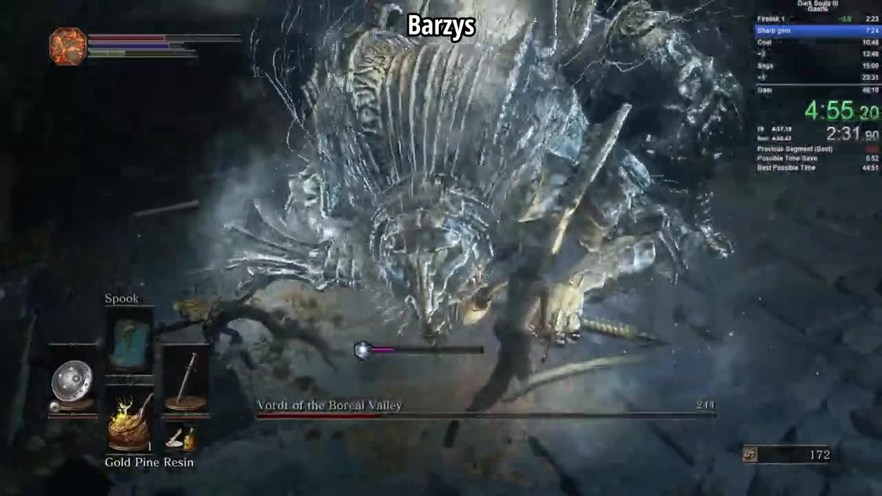 The $1659 Dark Souls 3 Speedrun: FASTEST Gael Kill From a New Game