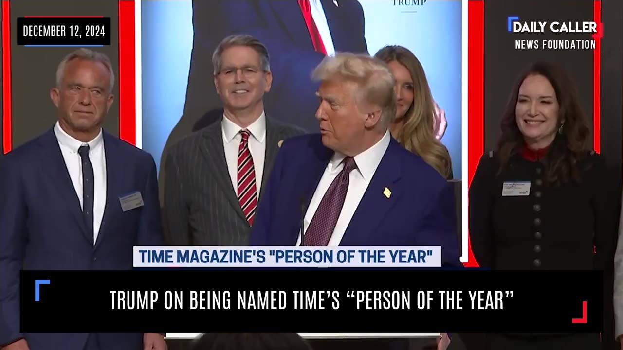 Trump On Being Named Time's "Person Of The Year"