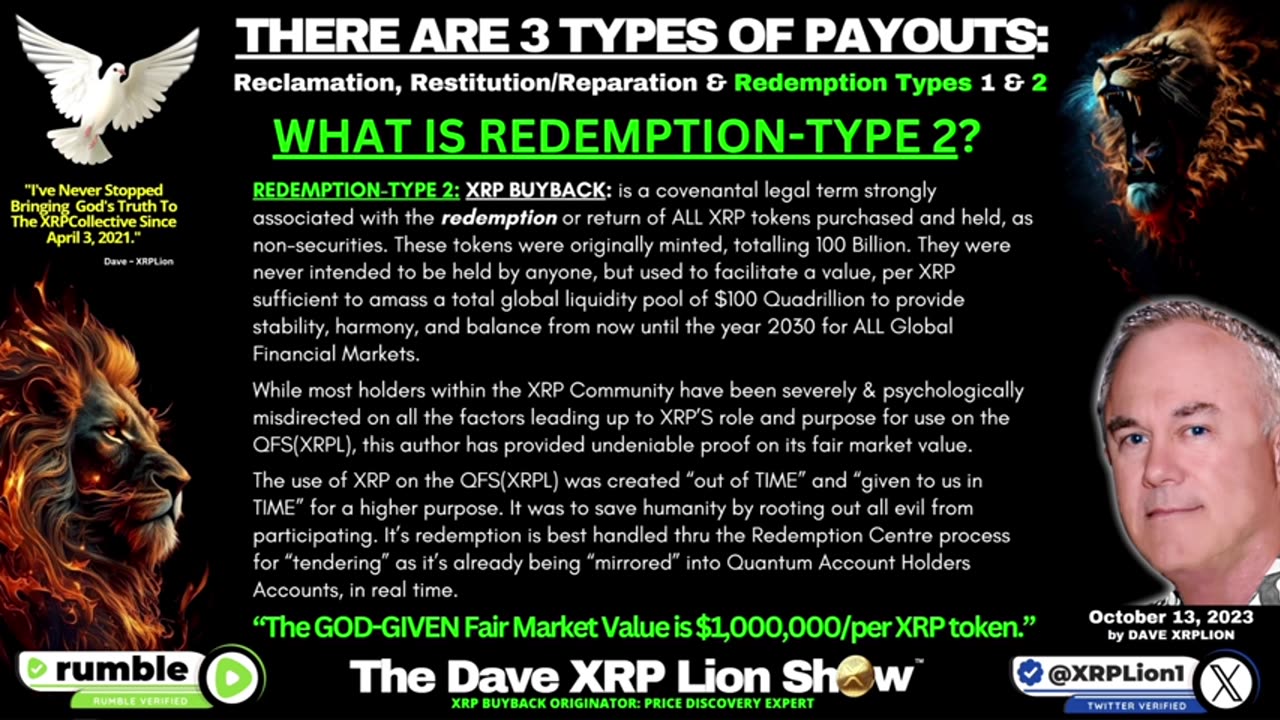 DavidXRPLion DEBT CLOCKS 3 MASSIVE PAYOUTS REDEMPTION CENTER MUST WATCH TRUMP NEWS