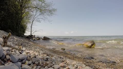 Relaxing Video for Meditation | Play In Loop | Water of River