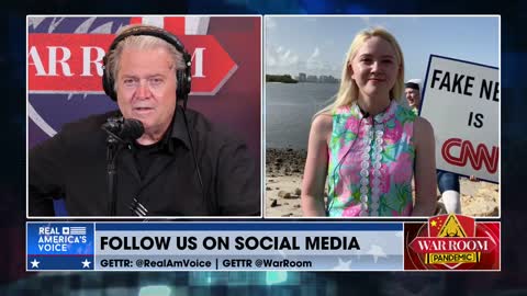 ‘You Can’t Stop The Spear Of The American People’: Jayne Zirkle Reports Live From Mar-a-Lago