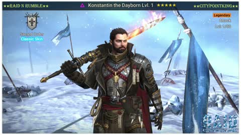 Raid Shadow Legends - Konstantin the Dayborn - Classic Skin