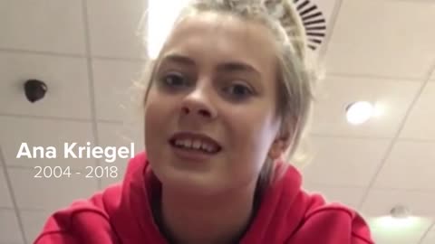 Ana Kriegel was a beautiful, lively schoolgirl with her whole future ahead of her.