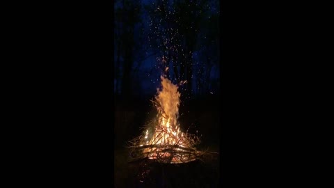 Relaxing with The Sound of Fire Buring | 4hrs