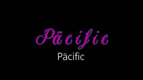 Päcific ¦ Päcific (officiäl audió)