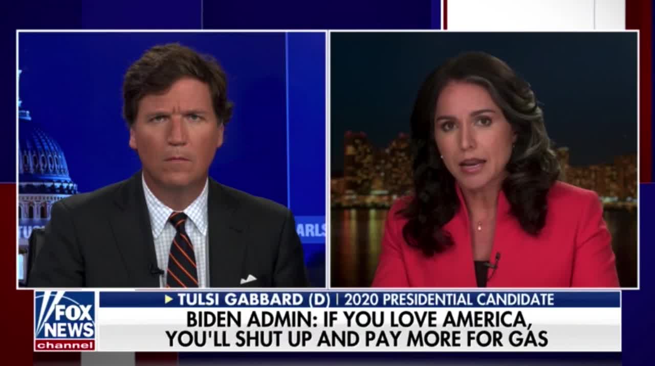 Tulsi TORCHES Biden For Wanting To Punish Putin Despite The Costs It Will Have On Americans