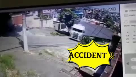 Truck accident!