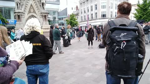 Leicester Anti Lockdown Protest