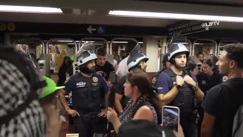 These are Foreign Immigrants Invading the New York City Subway