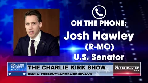 Sen. Josh Hawley: It's Time to Give the People What They Want & Start Putting America First Again