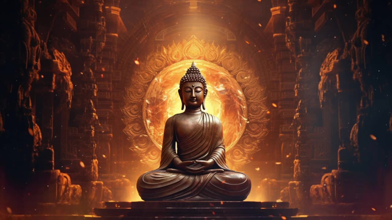 "Buddha's Blessings: Peaceful Music for Mindful Meditation" MeditationTimeNow