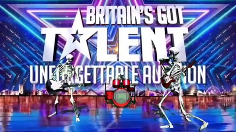 Sekleton dancing on america's got talent