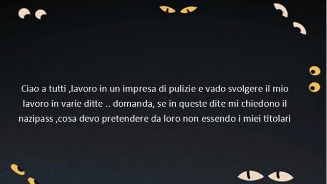 Dal CONTADINO: per chi lavora in un'impresa di pulizie