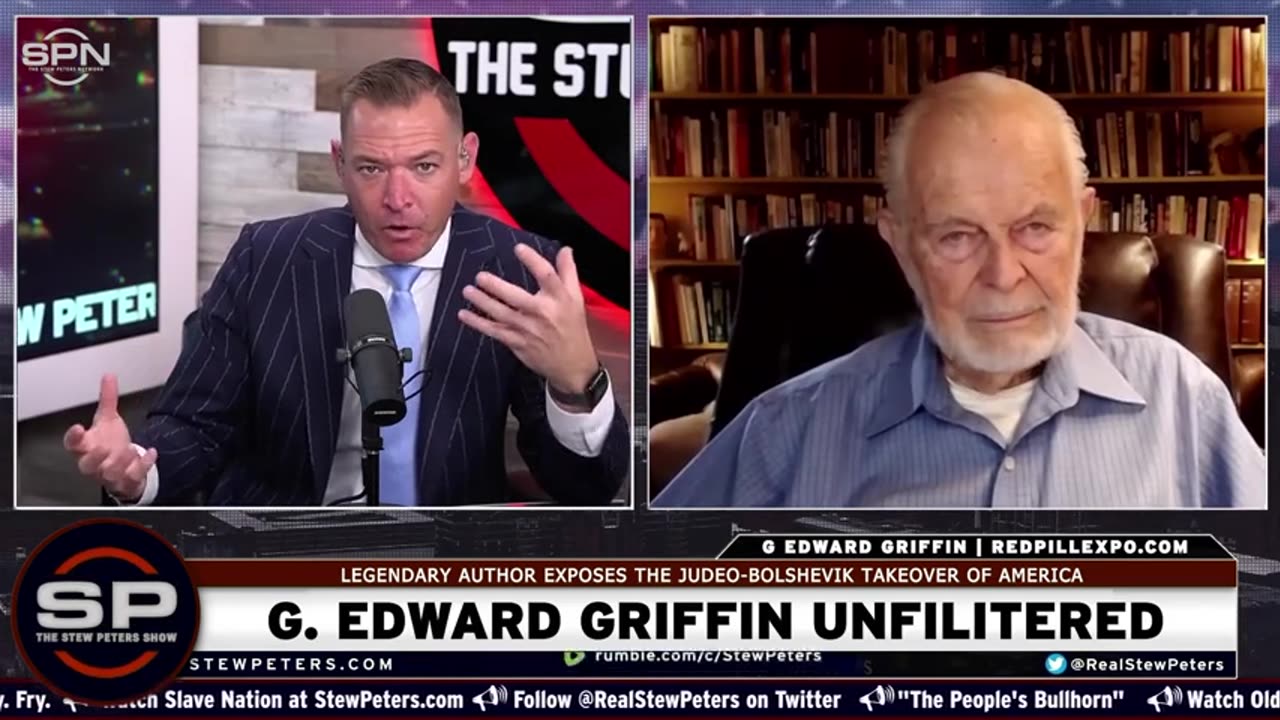 Legendary Author G. Edward Griffin goes UNFILTERED with Stew!