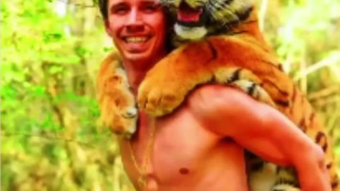 Meet Greg: The Guy Who Carries a Safari on His Back!