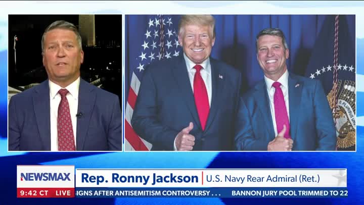 Ronny Jackson on Greg Kelly Reports 7/18/2022