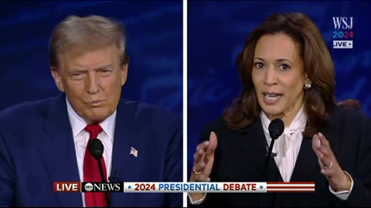 Trump defeat lying hyena Kamala Harris Trump won debate trump2024 9/12/24part2